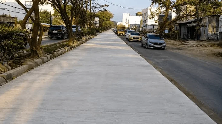 Jalan Hertasning Makassar Hampir Rampung
