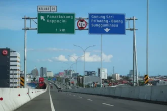 Transaksi Tol Makassar Kini Tanpa Struk Kertas, Bukti Pembayaran Beralih ke Digital
