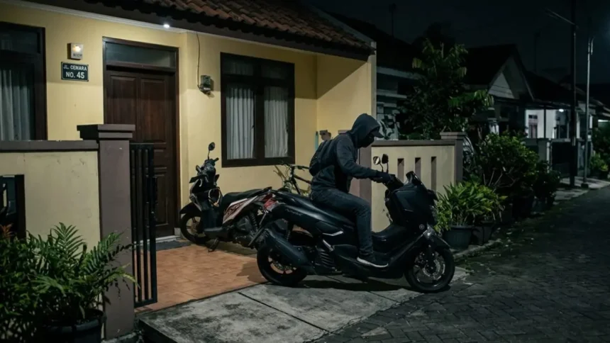 Niat Open BO Berujung Pencurian Motor
